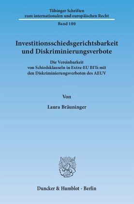 Investitionsschiedsgerichtsbarkeit und Diskriminierungsverbote
