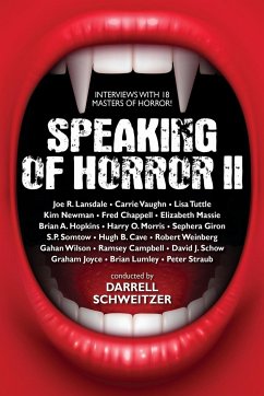 Speaking of Horror II - Schweitzer, Darrell; Straub, Peter; Lansdale, Joe R.