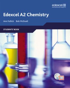 Edexcel A Level Science: A2 Chemistry Students' Book with ActiveBook CD - Fullick, Ann;McDuell, Bob