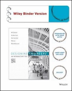 Designing Engineers - Mccahan, Susan; Anderson, Phil; Kortschot, Mark; Weiss, Peter E; Woodhouse, Kimberly A