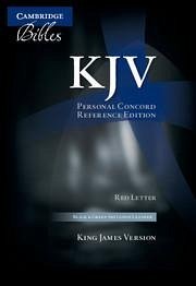 Personal Concord Reference Bible-KJV