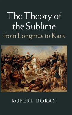 The Theory of the Sublime from Longinus to Kant - Doran, Robert