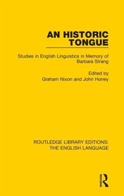 Cover An Historic Tongue