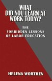 What Did You Learn at Work Today? the Forbidden Lessons of Labor Education