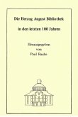 Die Herzog August Bibliothek in den letzten 100 Jahren (eBook, PDF)