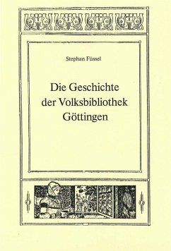 Cover Die Geschichte der Volksbibliothek Göttingen (eBook, PDF)