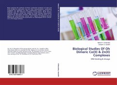 Biological Studies Of Oh Dimeric Co(II) & Zn(II) Complexes - Chhasatia, Mehul R.;Gandhi, Deepen S.