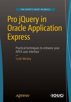Pro jQuery in Oracle Application Express - Wesley, Scott
