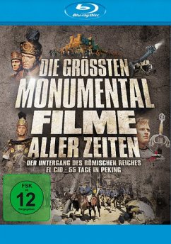 Die größten Monumentalfilme aller Zeiten Bluray Box