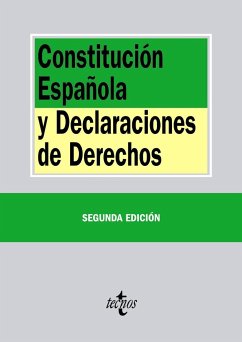 Constitución Española y declaraciones de derechos - Balaguer Callejón, Francisco; Cámara Villar, Gregorio; Editorial Tecnos