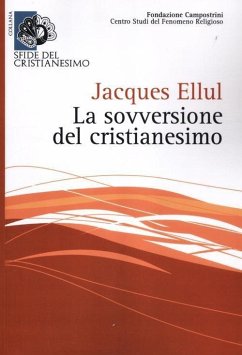 Cover La sovversione del cristianesimo