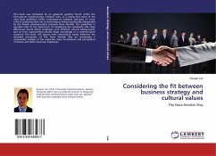 Considering the fit between business strategy and cultural values - Luk, Kaspar