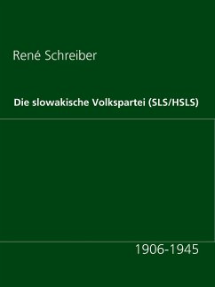Die slowakische Volkspartei (SLS/HSLS) (eBook, ePUB)