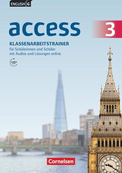 English G Access Band 3: 7. Schuljahr - Allgemeine Ausgabe Baden-Württtemberg - Klassenarbeitstrainer mit Audios und Lösungen online - Schweitzer, Bärbel