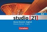 studio [21] - Grundstufe A2: Gesamtband. Glossar Deutsch-Englisch
