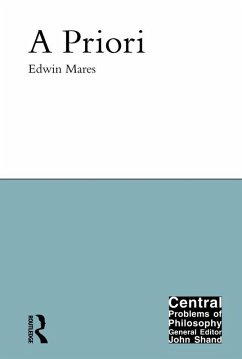A Priori (eBook, PDF) - Mares, Edwin