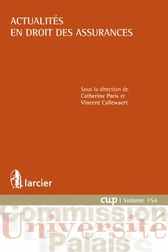 Actualités en droit des assurances (eBook, ePUB)