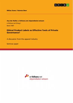 Ethical Product Labels as Effective Tools of Private Governance? (eBook, PDF)