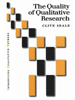 The Quality of Qualitative Research (eBook, PDF) - Seale, Clive