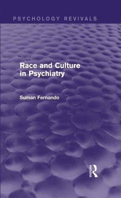 Cover Race and Culture in Psychiatry (Psychology Revivals) (eBook, ePUB)