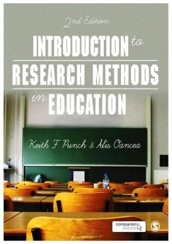 Introduction to Research Methods in Education (eBook, PDF) - Punch, Keith F; Oancea, Alis E.