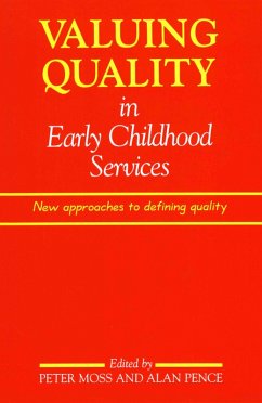 Valuing Quality in Early Childhood Services (eBook, PDF) Cover Valuing Quality in Early Childhood Services (eBook, PDF)