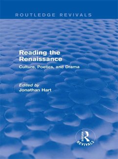 Reading the Renaissance (Routledge Revivals) (eBook, ePUB) - Hart, Jonathan