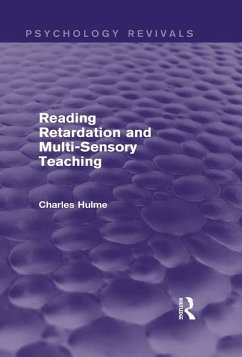 Reading Retardation and Multi-Sensory Teaching (Psychology Revivals) (eBook, ePUB) - Hulme, Charles