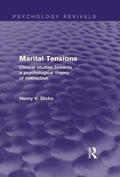 Cover Marital Tensions (Psychology Revivals) (eBook, PDF)