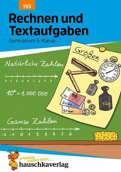 Rechnen und Textaufgaben - Gymnasium 5. Klasse, A5-Heft - Simpson, Susanne;Wefers, Tina