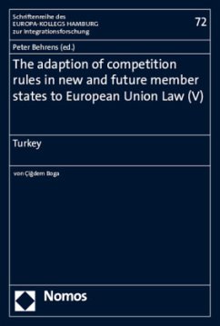 Cover The adaption of competition rules in new and future member states to European Union Law (V)