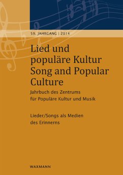 Cover Lied und populäre Kultur - Song and Popular Culture 59 (2014)