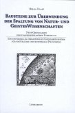 Bausteine zur Überwindung der Spaltung von Natur- und Geisteswissenschaften