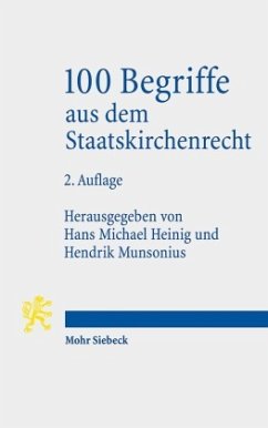 100 Begriffe aus dem Staatskirchenrecht