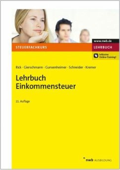 Lehrbuch Einkommensteuer - Schulbücher portofrei bei bücher.de