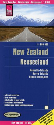 Reise Know-How Landkarte Neuseeland / New Zealand (1:1.000.000)