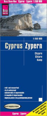 Reise Know-How Landkarte Zypern / Cyprus (1:150.000)