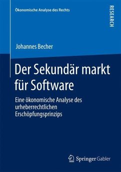 Der Sekundärmarkt für Software - Becher, Johannes