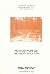 Cover Productos químicos : prevención de riesgos