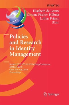 Policies and Research in Identity Management