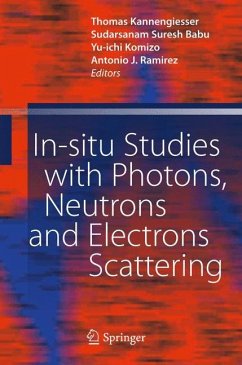 In-situ Studies with Photons, Neutrons and Electrons Scattering