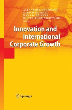 Innovation and International Corporate Growth