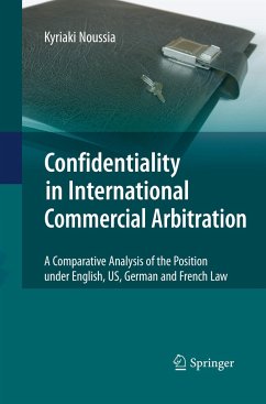 Confidentiality in International Commercial Arbitration - Noussia, Kyriaki