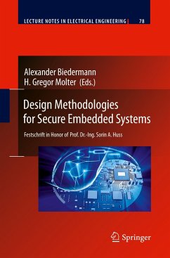 Design Methodologies for Secure Embedded Systems