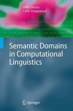 Semantic Domains in Computational Linguistics - Gliozzo, Alfio;Strapparava, Carlo
