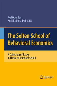 The Selten School of Behavioral Economics