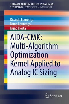 AIDA-CMK: Multi-Algorithm Optimization Kernel Applied to Analog IC Sizing - Lourenço, Nuno;Horta, Nuno;Lourenço, Ricardo