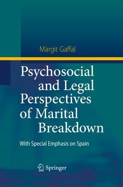 Psychosocial and Legal Perspectives of Marital Breakdown - Gaffal, Margit