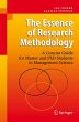 The Essence of Research Methodology - Bild 1