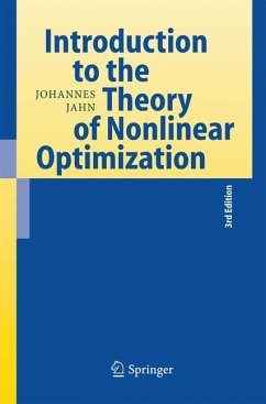 Introduction to the Theory of Nonlinear Optimization - Jahn, Johannes